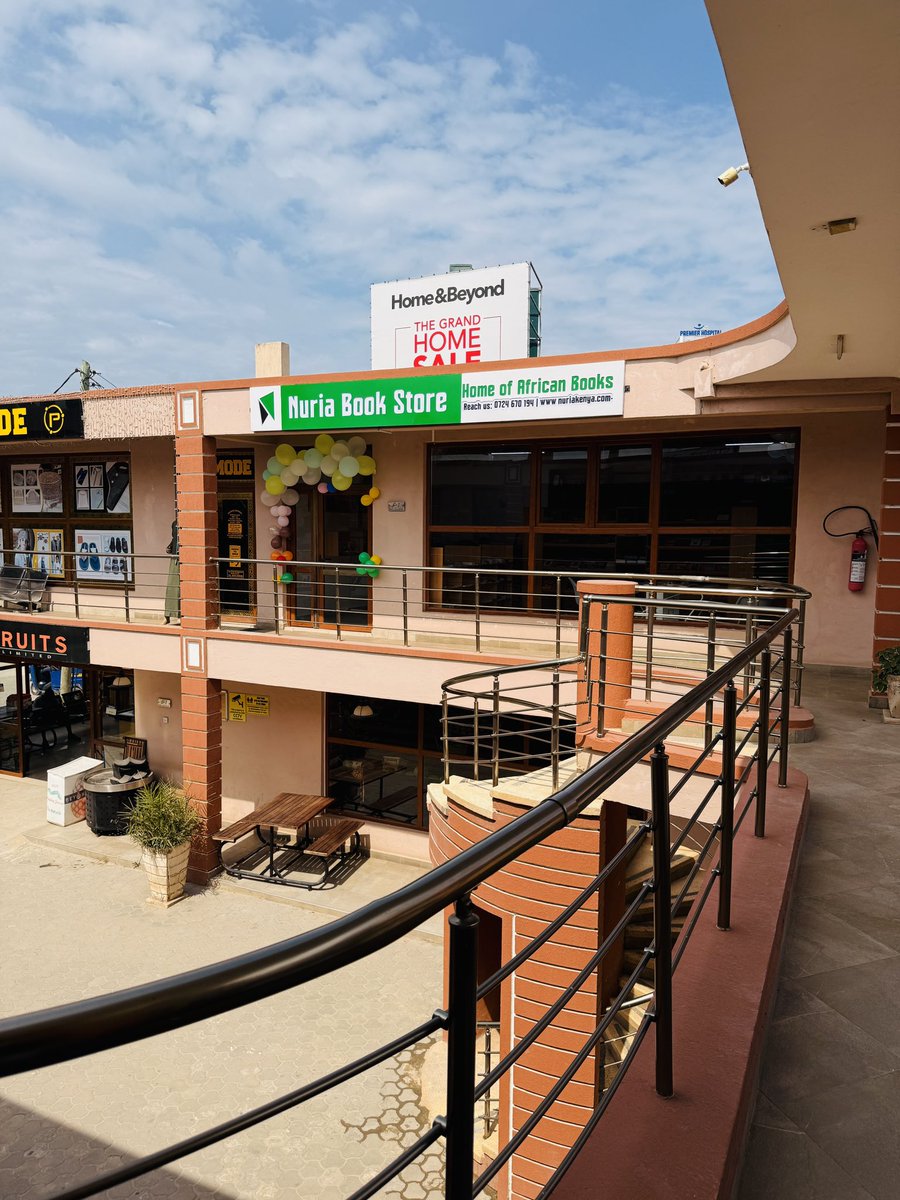 Launching Today 

Nuria Bookstore, Nyali branch 

Links Arcade 1st Floor. 

nuriakenya.com