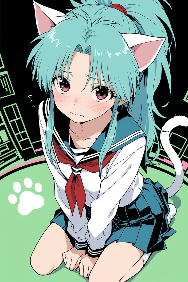 ___bcd___'s tweet image. 最近幽白読んだのでぼたん #AIイラスト︎