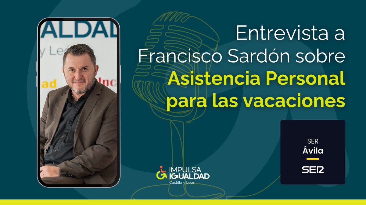 IMPULSA_CyL's tweet image. ¿Sabes que la #asistenciapersonal también puede ayudarte durante tus vacaciones? 🎙 Sobre este tema y mucho más ha hablado nuestro presidente, Francisco Sardón, en Hoy por Hoy Ávila de la @cadenaser_avila.

Puedes escucharla aquí (del 4&apos;33&quot; al 16&apos;05&quot;) ➡️ cadenaser.com/audio/ser_avil…