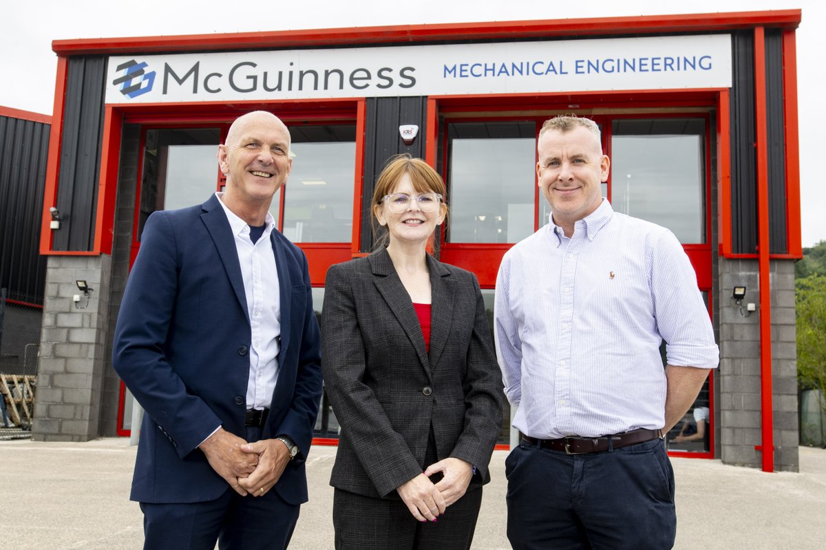 Economy_NI's tweet image. ➡️News Release:
Economy Minister Dr @CArchibald_SF has announced that leading Newry contractor McGuinness Mechanical Engineering is set to double its turnover and increase exports by almost £11 million.
🗞️Read more: economy-ni.gov.uk/news/mcguinnes…