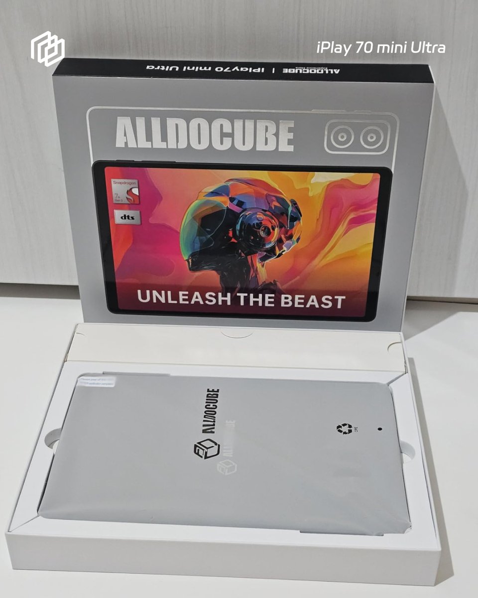 alldocube's tweet image. #alldocube #iplay70miniultra #amazon #customerfeedback #gamingtablet
Incredibly Versatile!
I had the opportunity to test the Alldocube iPlay 70 Mini Ultra tablet, and here are my impressions.
Perfect size for all-around use—whether it’s reading, viewing documents, gaming, or…