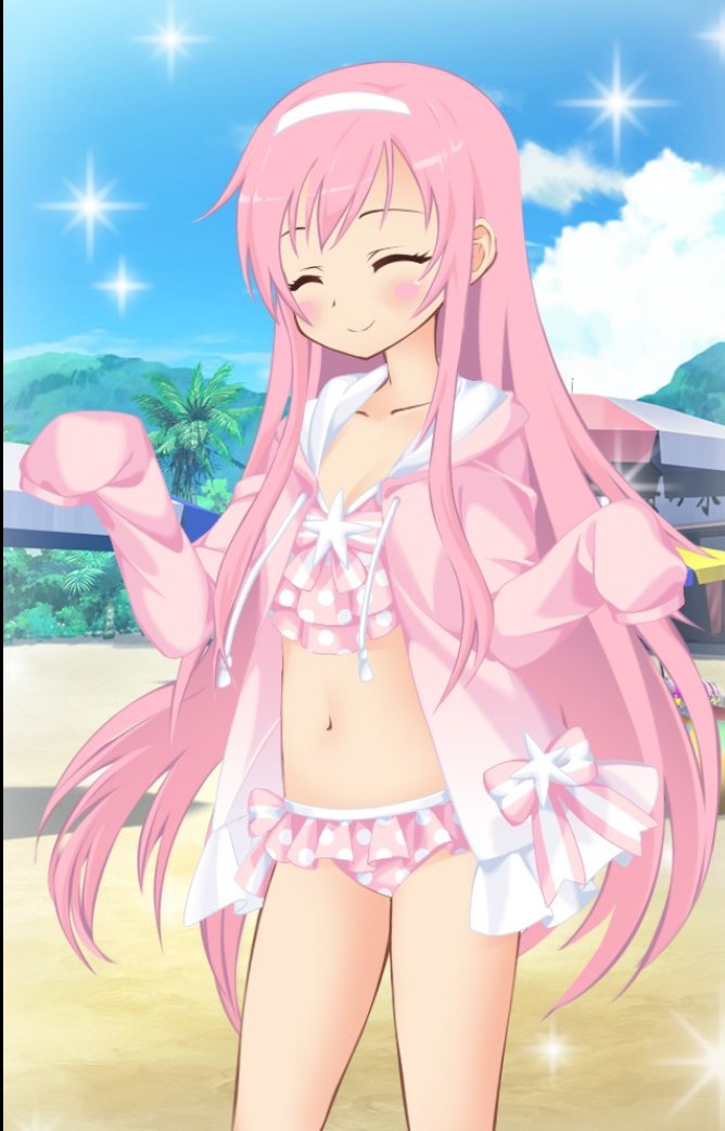 000sugi's tweet image. サマーそでパーカー:渚
#属魂少女