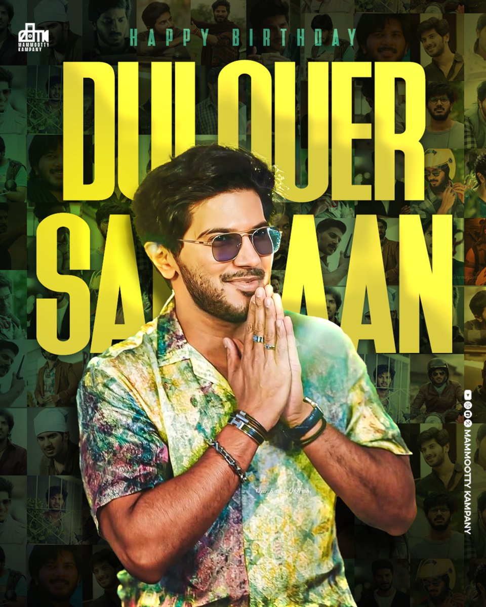MammoottyKampany (@mkampanyoffl) on Twitter photo Wishing a very Happy Birthday to Dearest <a href="/dulQuer/">Dulquer Salmaan</a> ! Your dedication and love for cinema keep raising the standard for everyone around. From all of us at MammoottyKampany, here’s to a year filled with bold choices, memorable roles, and moments that matter. Keep inspiring with your Wishing a very Happy Birthday to Dearest <a href="/dulQuer/">Dulquer Salmaan</a> ! Your dedication and love for cinema keep raising the standard for everyone around. From all of us at MammoottyKampany, here’s to a year filled with bold choices, memorable roles, and moments that matter. Keep inspiring with your