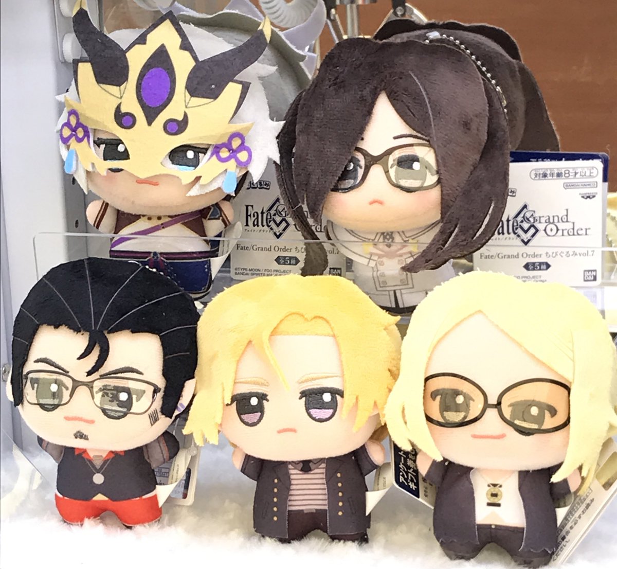 GiGO_Imure's tweet image. 【景品情報】
Fate/Grand Order
ちびぐるみvoI.7&amp;amp;voI.8

💀入荷しました🗡
☄️ご来店をお待ちしております🏹

#FateGrandrOder 
#FGO