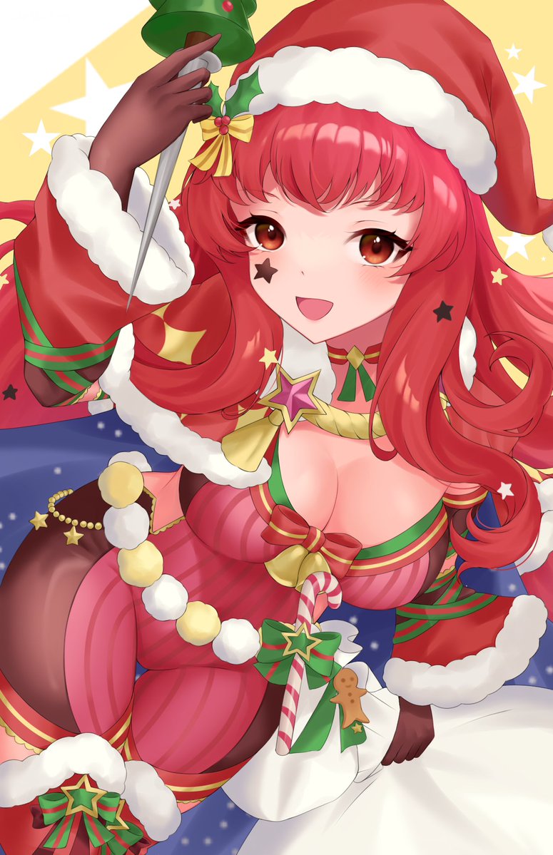 ell_0314's tweet image. お誕生日らしいので一番直近の🎄ユナカ再掲
お誕生日おめでとう！🎉
#ユナカ生誕祭2025