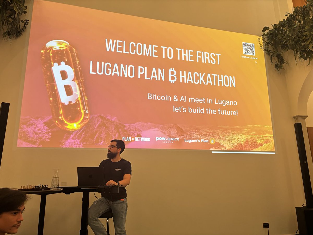 Dr. Francesco Madonna (bitvault.sv) (@cicciomadonna) on Twitter photo About to start the <a href="/planb_network/">Plan ₿ Network</a> Hackathon , managed by <a href="/PalazzoVincenzo/">Vincenzo Palazzo</a> . Great stuff happening in <a href="/LuganoPlanB/">Lugano Plan ₿</a> ‘s ! About to start the <a href="/planb_network/">Plan ₿ Network</a> Hackathon , managed by <a href="/PalazzoVincenzo/">Vincenzo Palazzo</a> . Great stuff happening in <a href="/LuganoPlanB/">Lugano Plan ₿</a> ‘s !