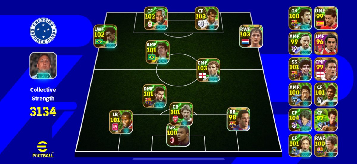 somms_shot's tweet image. Didn’t know I have so nice classics.
#eFootball2025