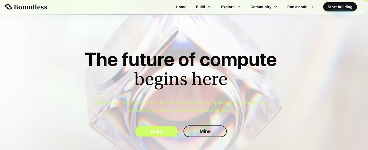 Boscofx_25's tweet image. The Future of Compute Begins Here With @boundless_xyz

Boundless is redefining how we access and scale computational power across blockchains.

At its core, Boundless is a protocol for verifiable compute  allowing any chain to tap into a global network of provers and…