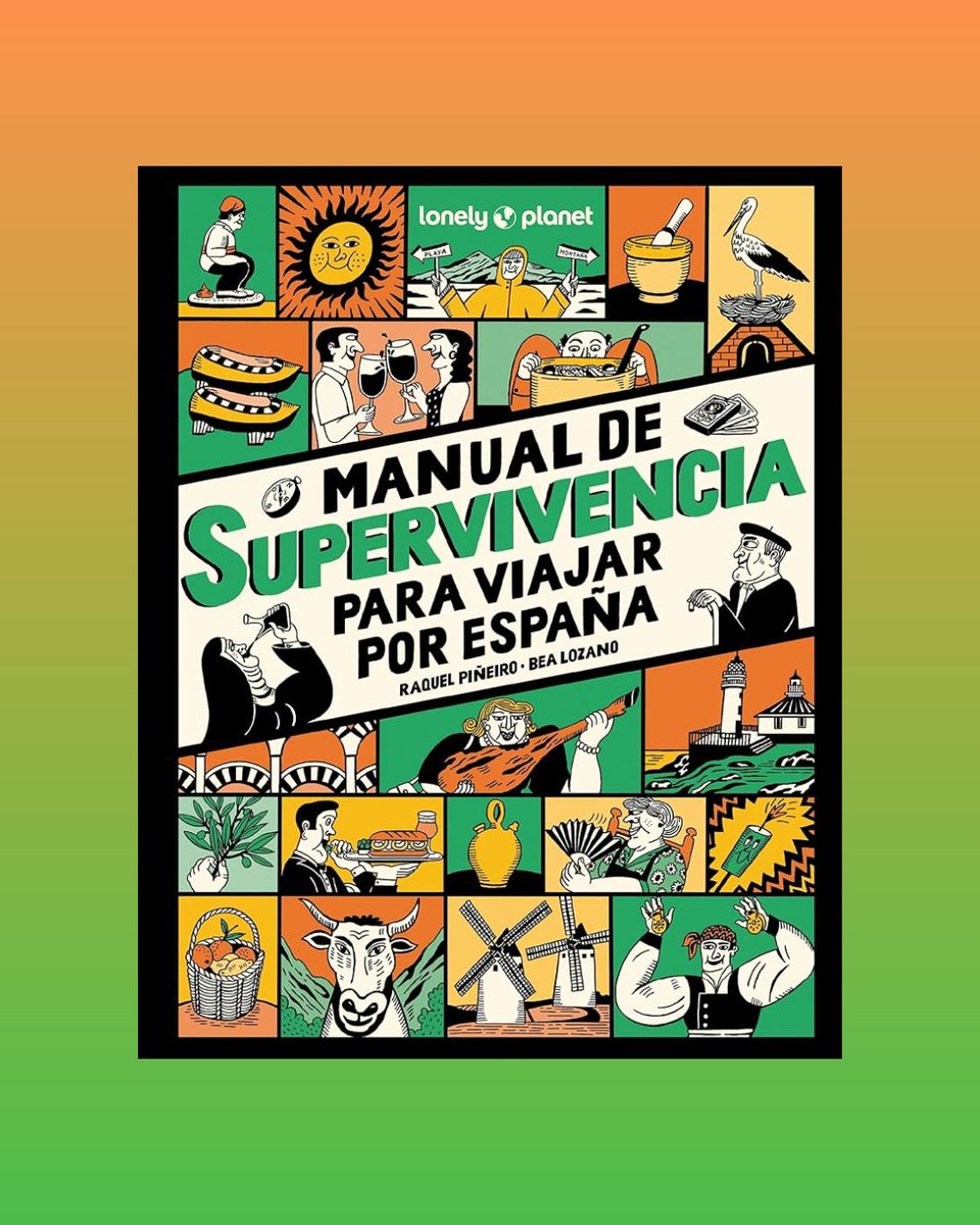 Llegan las vacaciones y muchos de vosotros estaréis planeando vuestro viaje tan ansiado.

Si queréis disfrutar al máximo de la experiencia, no olvidéis llevar con vosotros el Manual de Supervivencia para viajar por España.

<a href="/Raestaenlaaldea/">Raquel Piñeiro</a> 
Il.: Bea Lozano
<a href="/lonelyplanet_es/">Lonely Planet España</a>