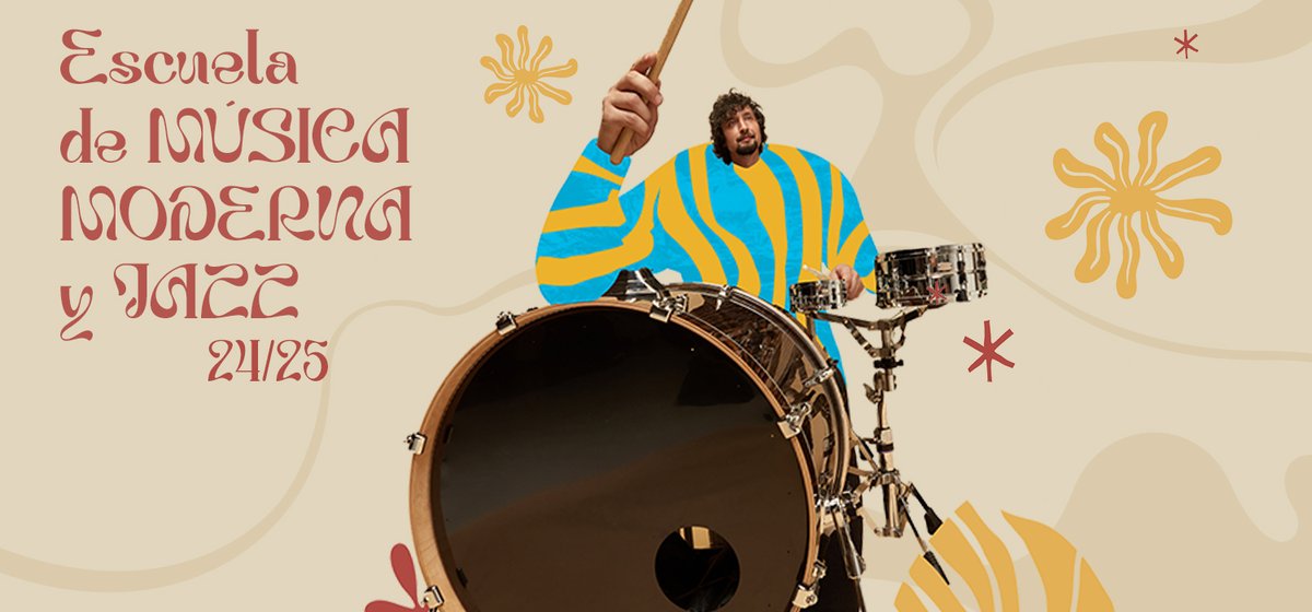 ¡Ya está abierto el plazo de inscripción para el curso 2025/2026 de la Escuela de Música Moderna y Jazz de la UCA! Una oportunidad única para formarte en jazz y música moderna con un profesorado especializado y un enfoque práctico, presencial u online 👉 extension.uca.es/noticia/abiert…