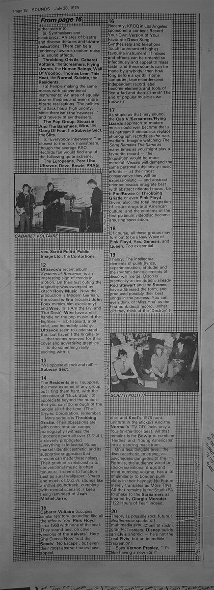 Sounds Clips (@soundsclips) on Twitter photo 28th, July 1979 an article by Jonh Ingham on The Modern Mental Landscape. "Talking Heads is the Big Bill Broonzy of the future."
<a href="/Jonh_Ingham/">Jonh Ingham</a>
<a href="/TalkingHeadsNet/">Talking Heads Net</a> 28th, July 1979 an article by Jonh Ingham on The Modern Mental Landscape. "Talking Heads is the Big Bill Broonzy of the future."
<a href="/Jonh_Ingham/">Jonh Ingham</a>
<a href="/TalkingHeadsNet/">Talking Heads Net</a>