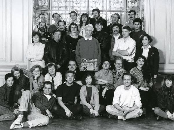 .<a href="/FredOL69007/">un cinéphile tatoué 🦁🎬</a> #PhotodeTournageFilmCulte 

Photo de fin de tournage du film de Nuit d'Eté en Ville de Michel Deville
