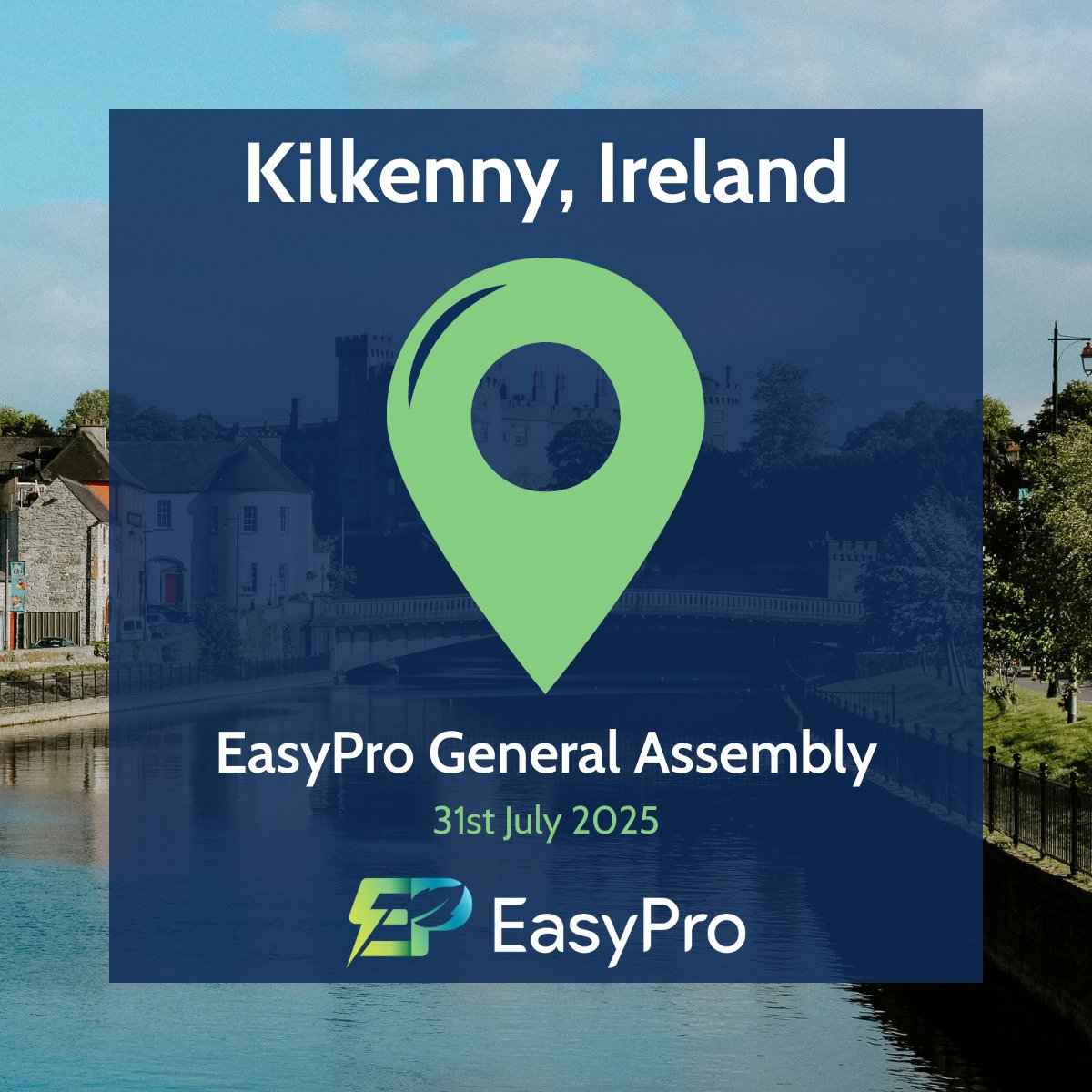 EUeasypro's tweet image. EasyPro's next General Assembly is happening July 31 in Kilkenny, Ireland!
Partners will share updates & shape the next phase of the project.
👋We’re excited to reconnect and keep moving forward together!
#GeneralAssembly #Sustainability #LIFEproject #EnergyEfficiency