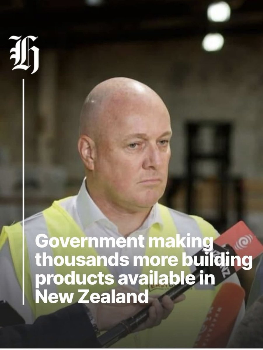 Government accepts liability for future building systems failures under its new rules … 🤔