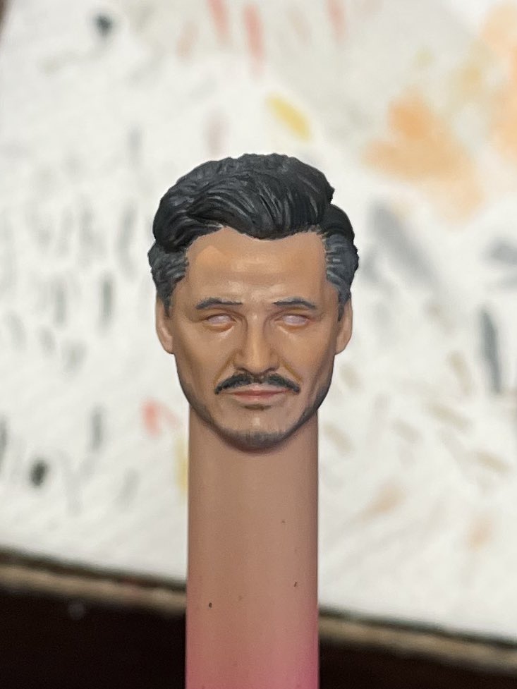 terminatorMk1's tweet image. 目をもうちょい大きめに造形すればよかったかもな〜。
造形からもうちょいやり直すか。