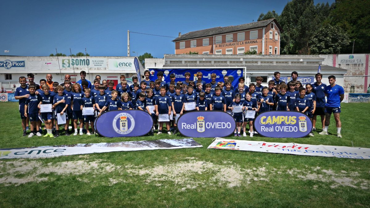 RealOviedo's tweet image. ๐ Navia pone el cierre al Campus @SegurosSalus Real Oviedo en Asturias
๐ Gracias por ser parte del camino. ยกEl azul os queda de lujo!
@FundacionRO
#RealOviedo ๐ตโช
