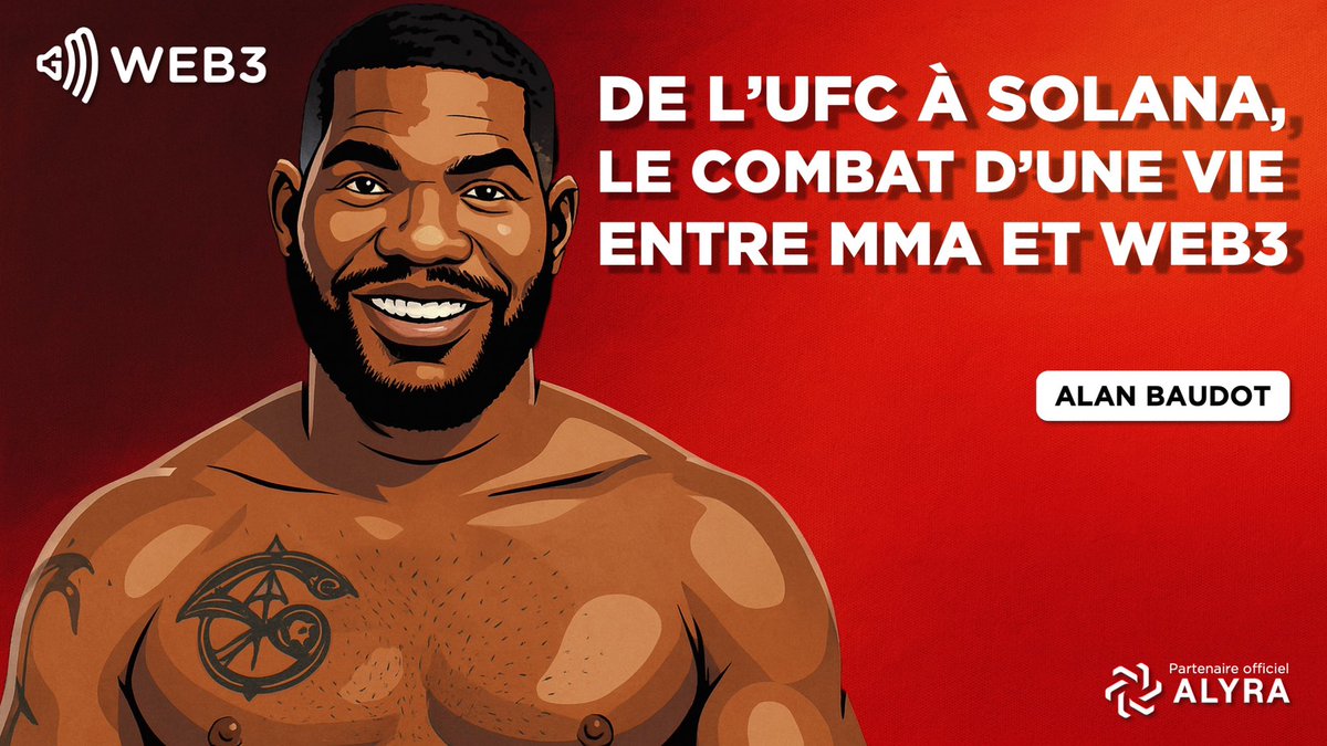 GRM_Web3's tweet image. 🥊 Rendez-vous demain à 10h en direct avec @alan_baudot !
Combattant pro, ex-UFC, entrepreneur Web3… Alan viendra partager un parcours hors norme, entre discipline, résilience et vision du futur.
Après des années sur les tatamis et dans l’octogone, du Japon à Paris, Alan s’est…