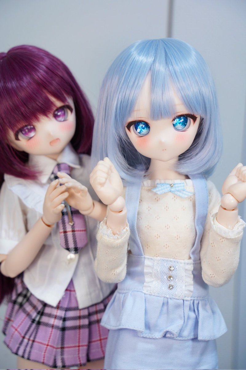 itterevo's tweet image. 先日のイドルでお迎えした雛佳ちゃんと同じねねっ子ちゃんです💡

のんびり屋なおねーちゃんとは対照的にしっかり者な妹ちゃん✨😊
#ねねっ子