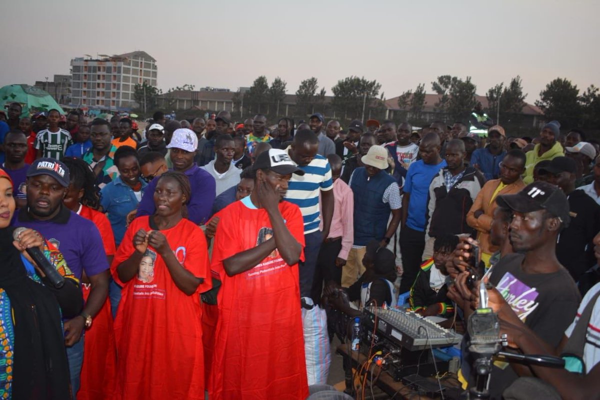 kingkid__'s tweet image. Nairobians at Jacaranda proclaimed Agnes Kagure as Governor, launching The Jacaranda Declaration.
Her vision for unity, jobs, and gender equality reflects their dreams for Nairobi. Join the movement! @itsagneskagure #KanairoPeoplesGovernor
