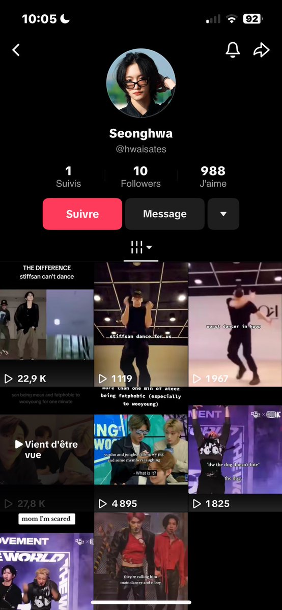 1024PROTECT's tweet image. ❌BLOCK AND REPORT❌

‼️this account attacks other members ‼️

🔗: tiktok.com/@hwaisates?_t=…

report --&amp;gt;  report account --&amp;gt; posting inapropriate content --&amp;gt;hate and Harassment --&amp;gt;harassment and hateful behiviors