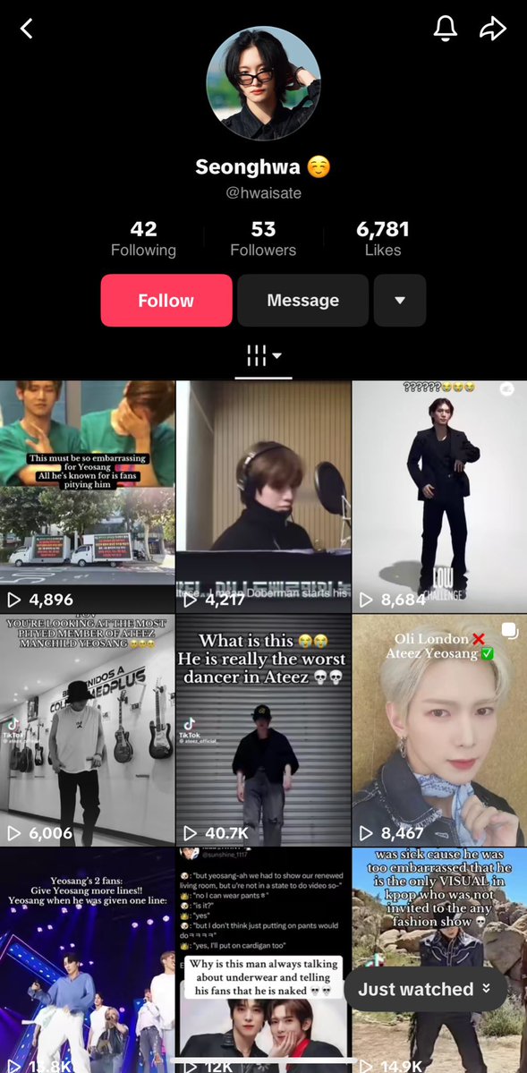 1024PROTECT's tweet image. ❌BLOCK AND REPORT❌

‼️this account attacks other members ‼️

🔗: tiktok.com/@hwaisates?_t=…

report --&amp;gt;  report account --&amp;gt; posting inapropriate content --&amp;gt;hate and Harassment --&amp;gt;harassment and hateful behiviors