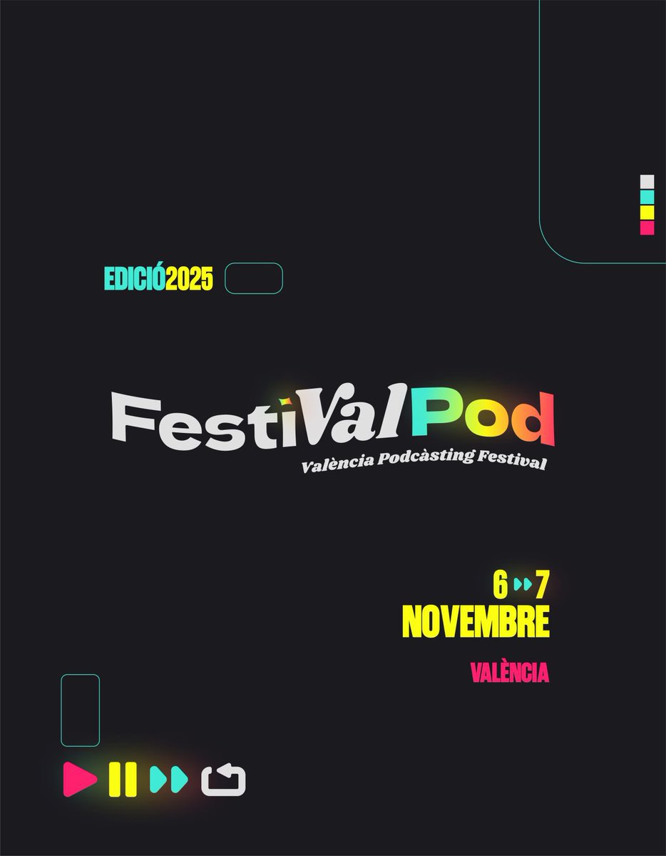 🎙️La segona edició del <a href="/FestiValPod/">FestiValPod</a> que es realitzarà a València el 6 i 7 de novembre ja calfa motors. Organitzada per <a href="/tresdeumedia/">Tresdeu Media</a> amb el suport del <a href="/culturagob/">Ministerio de Cultura</a> tornarà a ser una cita ineludible per a la industria del podcasting. En breu s’anunciarà la programació d’enguany🎧
