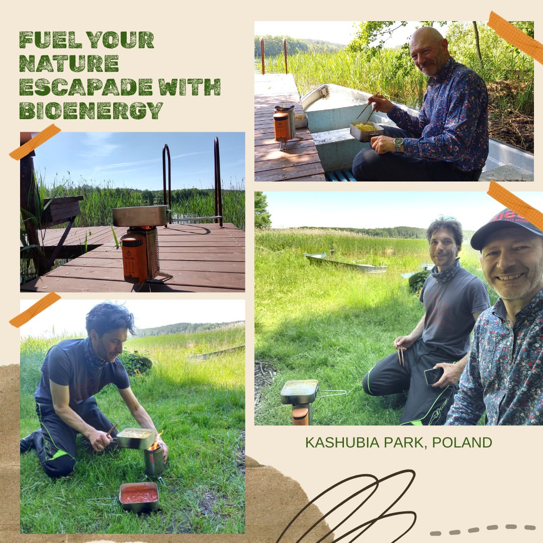 Bioenergy Europe (@bioenergyeu) on Twitter photo Cooking with #bioenergy in nature? Yes, please. 🔥
<a href="/JMJossart/">Jean-Marc Jossart</a> & Gilles Gauthier tried a pellet cooker on a trip to #KashubiaPark—just near the European Pellet Forum (June 2025).
Renewable, simple, and perfect for the outdoors. 🌿
#Pellets #Camping #SustainableTravel #Renewables Cooking with #bioenergy in nature? Yes, please. 🔥
<a href="/JMJossart/">Jean-Marc Jossart</a> & Gilles Gauthier tried a pellet cooker on a trip to #KashubiaPark—just near the European Pellet Forum (June 2025).
Renewable, simple, and perfect for the outdoors. 🌿
#Pellets #Camping #SustainableTravel #Renewables