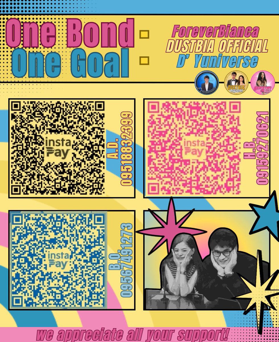 ForeverBiancaFC's tweet image. Three fandoms. One big mission. 💥
@DUSTBIAOFFICIAL , Forever Bianca, and @DYUniverseOFC are joining forces for a special donation drive—because when we come together, we make things happen. 💫

Your support will help us bring joy and thrill to our upcoming game night, with…