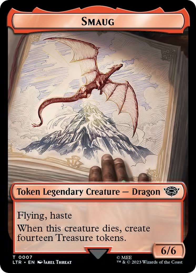 ElBecariodeUrza's tweet image. Lo de que ayer me copié a Smaug y estuve jugando Tom Bombadil con 28 tesoros en la mesa...