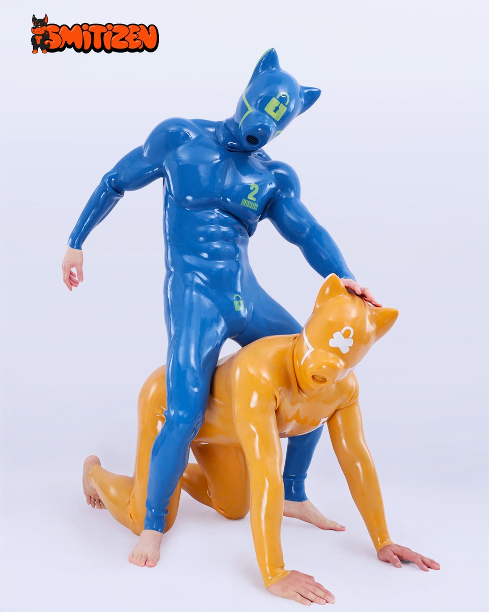 Silikon-Welpen in knalligen Farben – bereit zum Spielen 🐾✨
Wer macht mit bei diesem versauten, bunten Spektakel? 🐶
#smitizen #silicone #RubberFetish #KinkLife #LatexLovers
