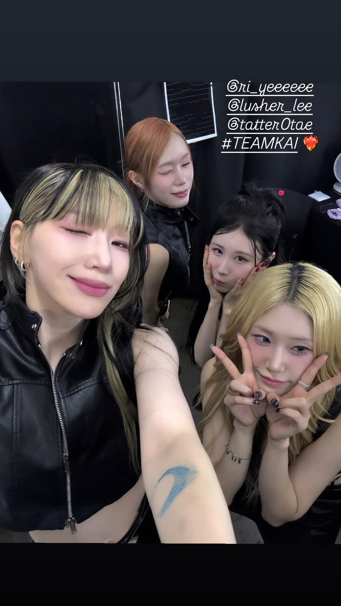 badaleenation's tweet image. the women of team kai ✨