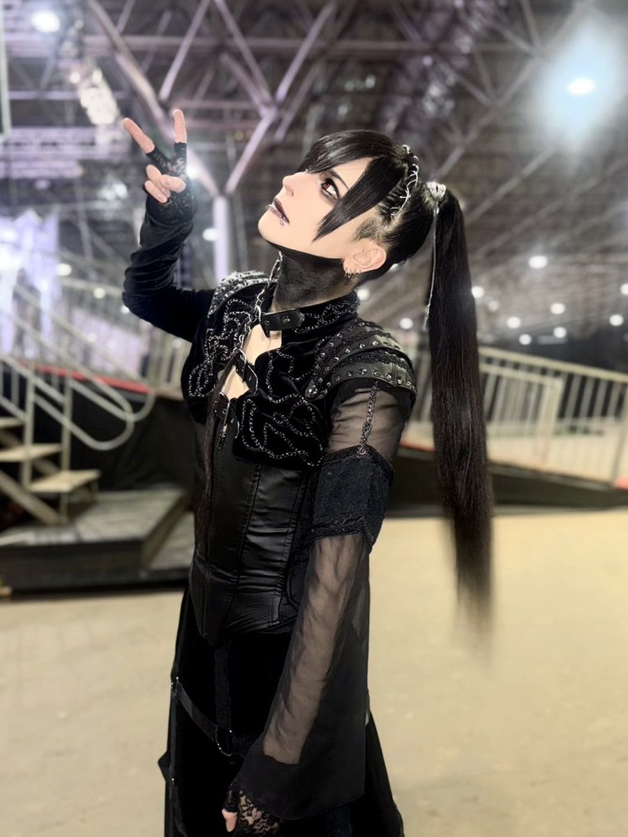 JILUKA Boogieさん 𝕭𝖔𝖔𝖌𝖎𝖊 | ⁡ ✝️Live photo✝️ ⁡ #devil #blackhair