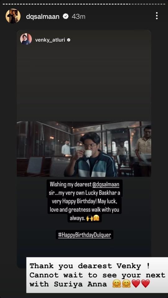 ROLEX Hari ᴿᴱᵀᴿᴼ (@harimasss24) on Twitter photo <a href="/Suriya_offl/">Suriya Sivakumar</a> na oda cool Suresh <a href="/dulQuer/">Dulquer Salmaan</a> na 😍❤️
Once a FanBoy , Always a FanBoy 🔥😍
#Karuppu #Suriya46 <a href="/Suriya_offl/">Suriya Sivakumar</a> na oda cool Suresh <a href="/dulQuer/">Dulquer Salmaan</a> na 😍❤️
Once a FanBoy , Always a FanBoy 🔥😍
#Karuppu #Suriya46