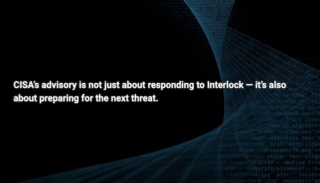 AngeloAkamai's tweet image. Read how @Akamai’s solutions align with proven, government-backed cybersecurity recommendations and combat Interlock ransomware. Learn more. #AkamaiSecurity bit.ly/44QK1w0