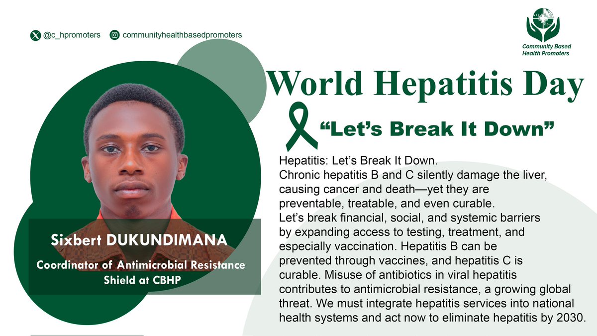 #WorldHepatitisawarenessday2025
#HealthEducation
#PreventDiseases
#EarlyDiagnosis
#BetterPrognosis