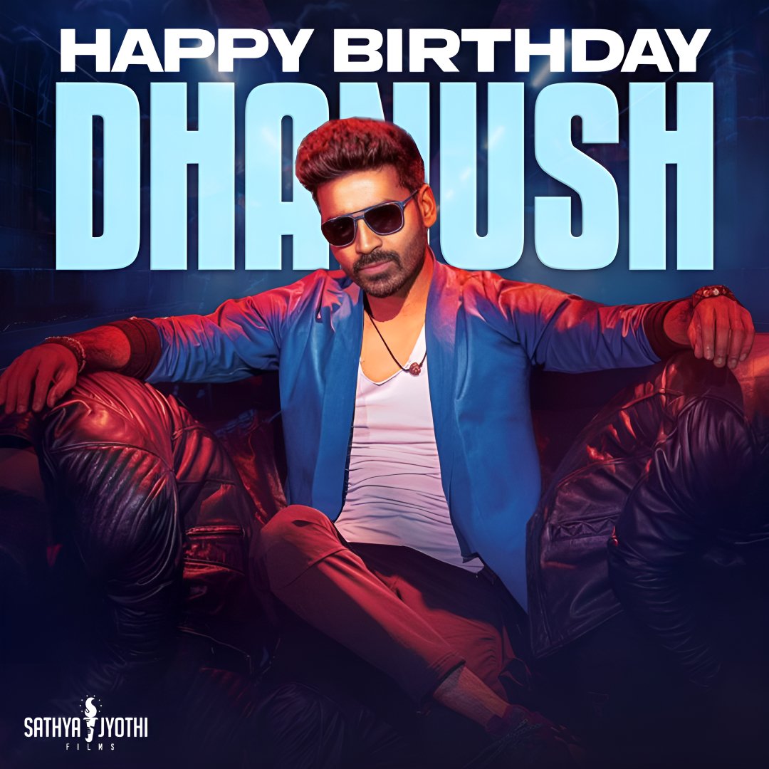 SathyaJyothi's tweet image. Wishing the captain of class, the killer of screens, and National Award winner @dhanushkraja a very Happy Birthday! 🎬🔥
#HappyBirthdayDhanush #HBDDhanush #DhanushKRaja #SathyaJyothiFilms