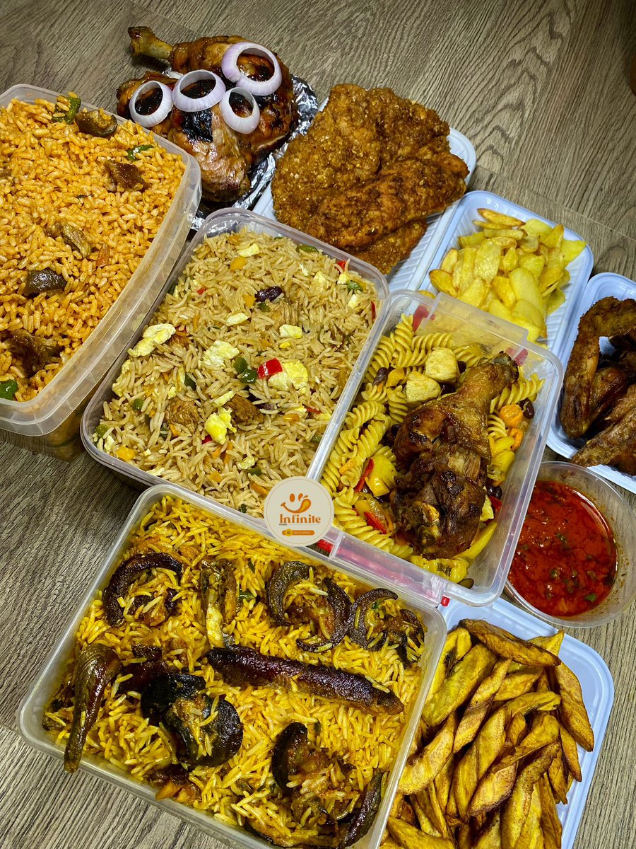 Im_khadiijah's tweet image. Infinite foods is ready to take your order for the week.
What are you ordering from us?
Location: Ibadan.