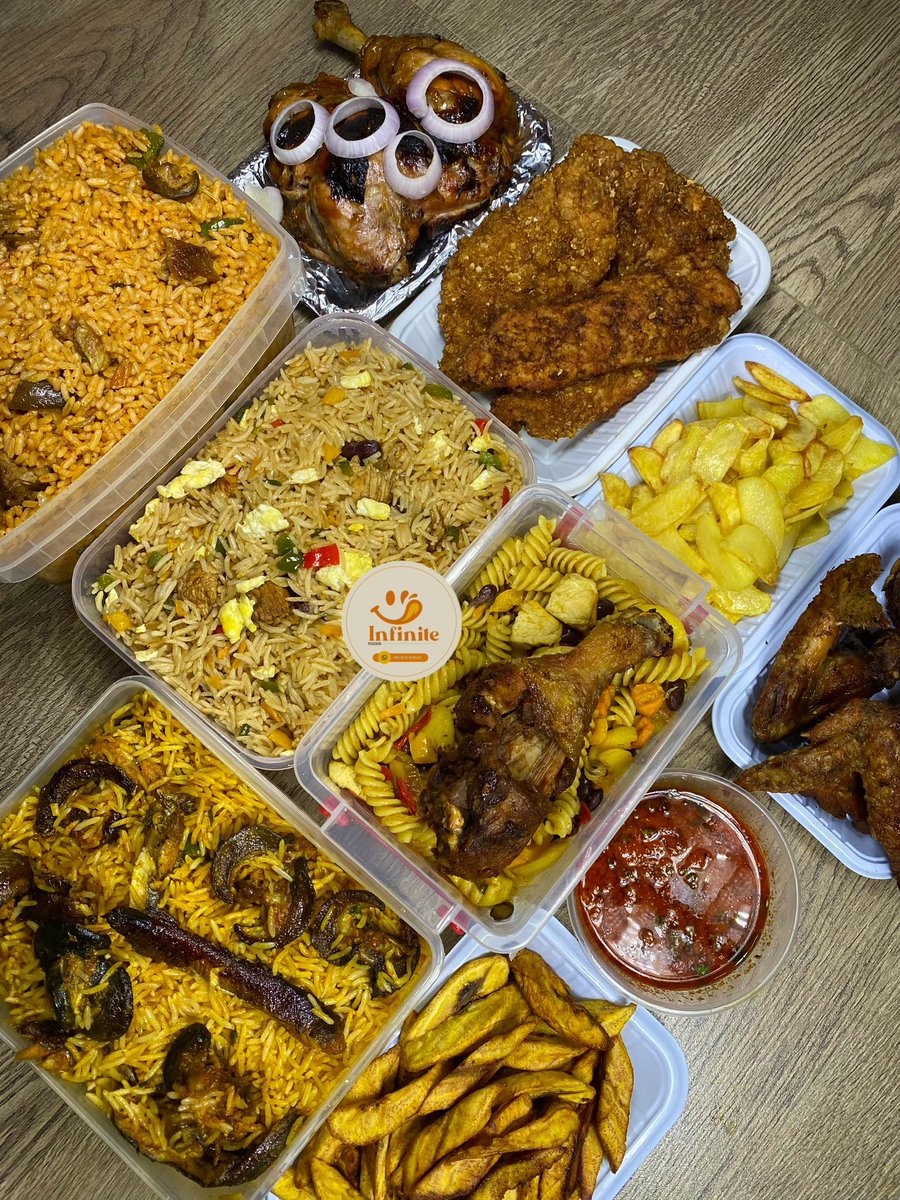 Im_khadiijah's tweet image. Infinite foods is ready to take your order for the week.
What are you ordering from us?
Location: Ibadan.