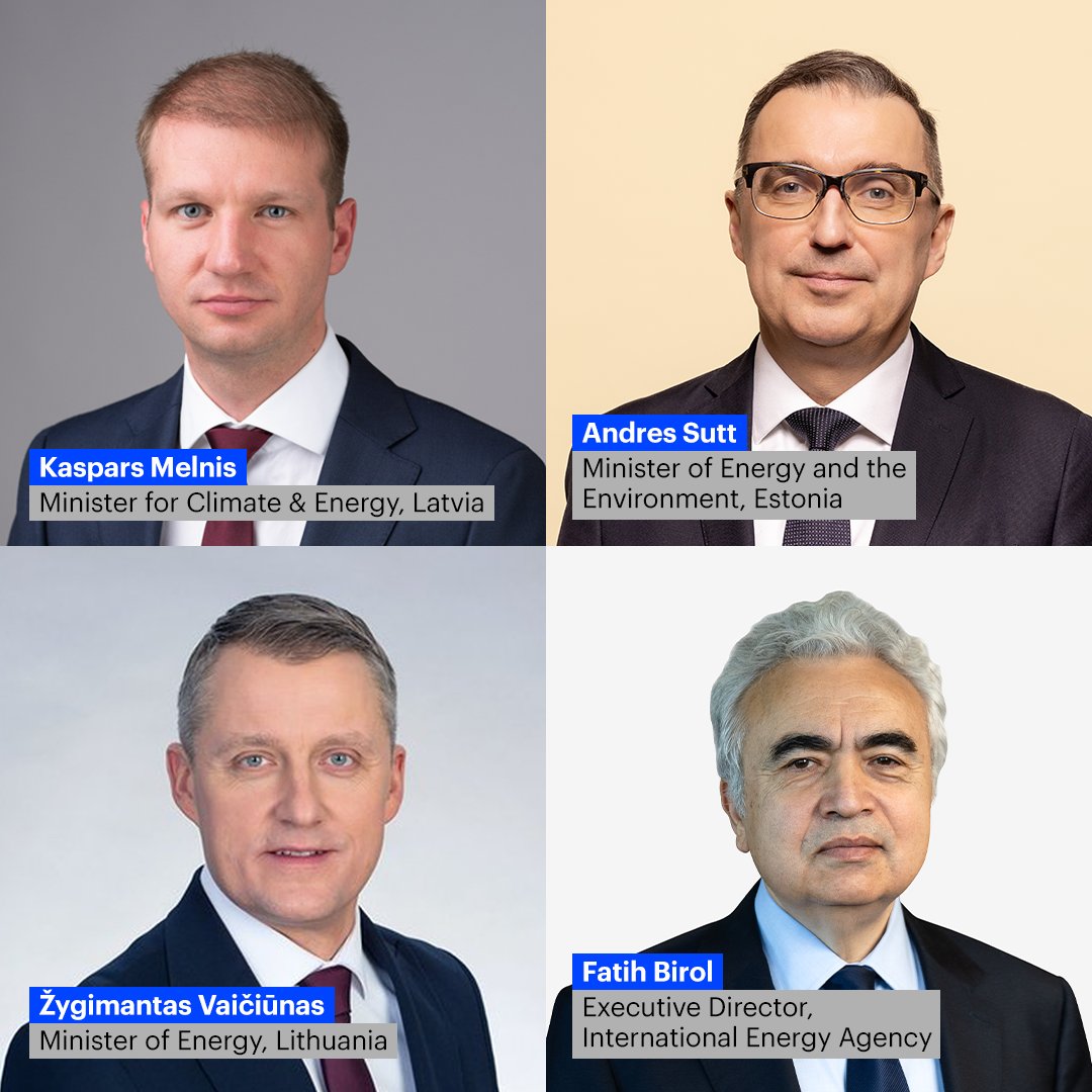 In a new oped, the Energy Ministers of Latvia, Estonia, Lithuania &amp; I explain the significance of Europe’s recent energy security victory that can inspire others

Switching the Baltic States’ power systems away from the Russian grid was a historic move: iea.li/4o7i5eM