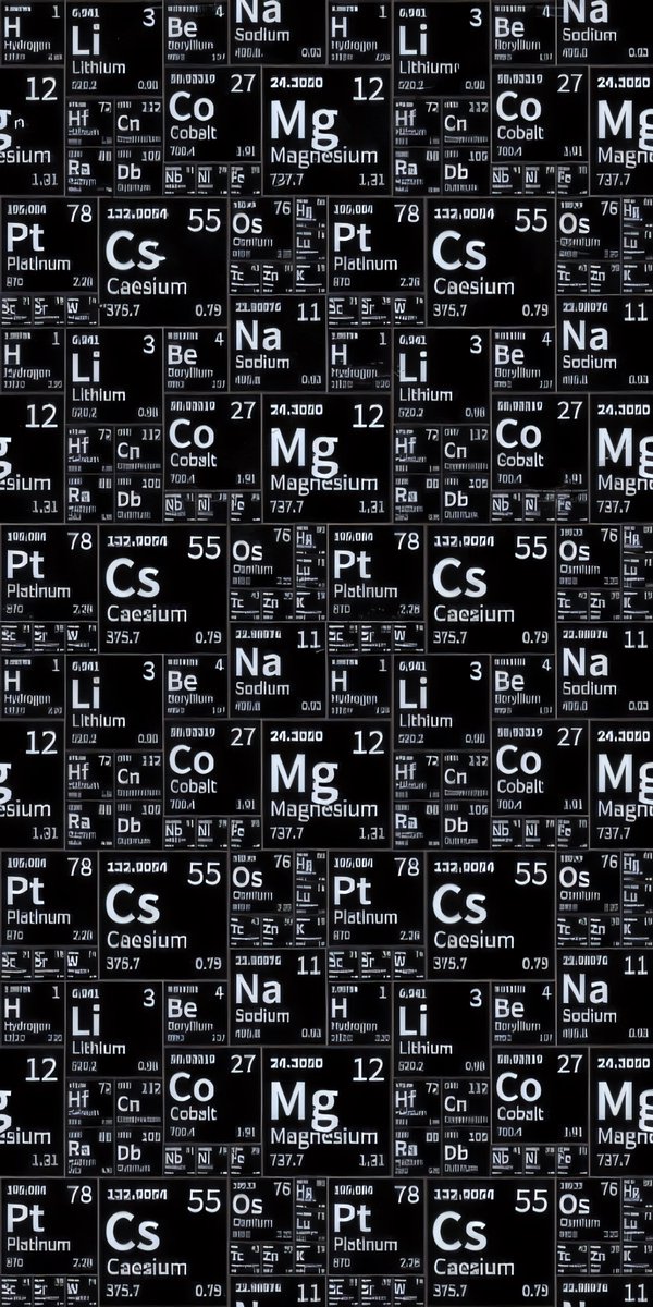 Universal4karts's tweet image. Periodic Table 🧪 4k abstract wallpaper