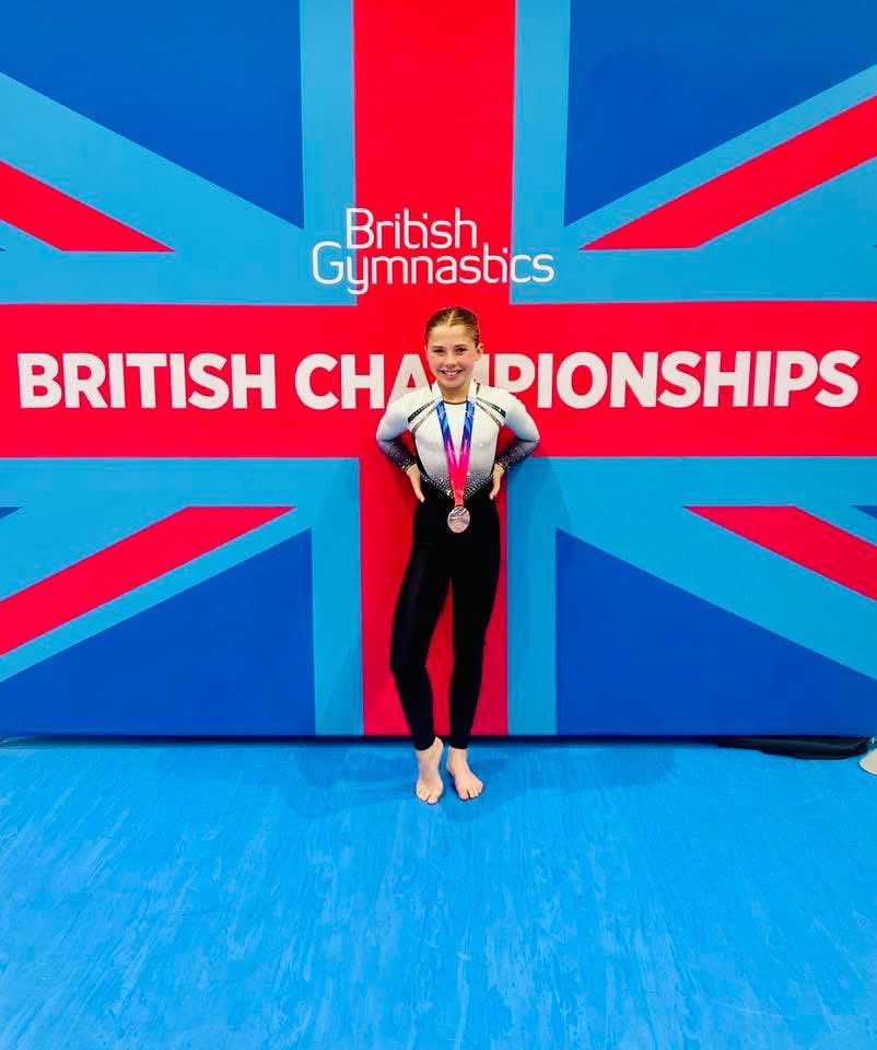 CCPS_NShields's tweet image. We are super proud of our bronze medalist winner and her team at the British Gymnastics Championships! What an achievement 🥉