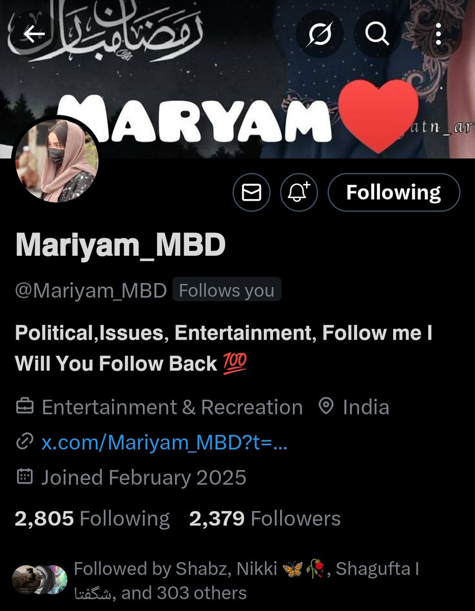 ❤️ INDIAN ❤️ (@_sweet_parul_) on Twitter photo सबको सपोर्ट करने वाली <a href="/Mariyam_MBD/">𝗠𝗮𝗿𝗶𝘆𝗮𝗺_𝗠𝗕𝗗</a> को फॉलो करें
हो सकता है कि इनकी अगली प्रमोशन लिस्ट में आपका भी नाम हो इसलिए फटाफट फॉलो कीजिए 😂 सबको सपोर्ट करने वाली <a href="/Mariyam_MBD/">𝗠𝗮𝗿𝗶𝘆𝗮𝗺_𝗠𝗕𝗗</a> को फॉलो करें
हो सकता है कि इनकी अगली प्रमोशन लिस्ट में आपका भी नाम हो इसलिए फटाफट फॉलो कीजिए 😂