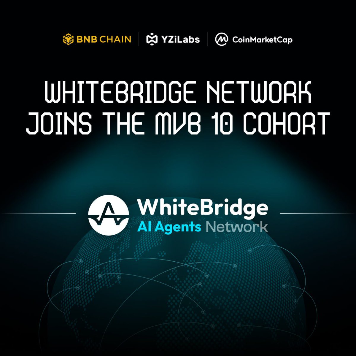 AiWhitebridge's tweet image. We’ve officially joined the MVB Season 10 Cohort! BNB Chain’s flagship accelerator for the next generation of Web3 innovators.
This season brings together 15 game-changing projects across AI, DeFi, RWA, Payments, and more, and we’re proud to represent the AI x Web3 frontier with…
