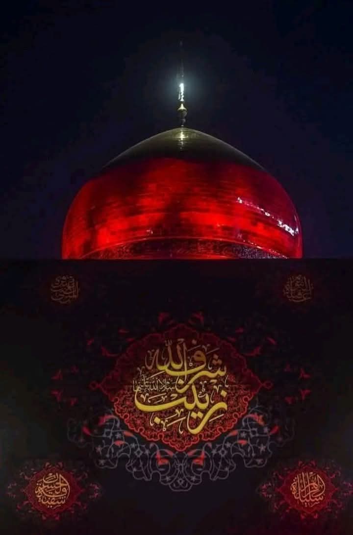 Syeda1425's tweet image. یا زینب سلام اللہ علیہا 😭😭
کھڑی رہی اولاد نبیﷺ تین دن اور تین راتیں۔
شام سجتا رہا دربار سجتا رہا مجمع بڑھتا رہا۔
🏴💔😥//-
#آل_محمدؐ_دربار_یزید
🕯️ ١ صفر المظفر – دخولِ اہلِ بیتؑ شہرِ شام 🕯️
اَلسَّلَامُ عَلَیْکَ یَا رَأْسَ الْمَصْلُوبِ عَلَى الْقَنَاةِ
سلام ہو آپؑ پر، اے نیزے…