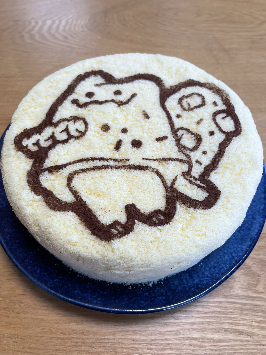 マシュマオ☆ヤミーのレアチーズケーキを作りました