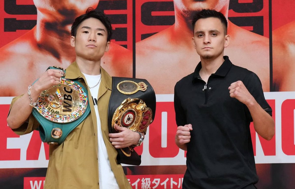 Kenshiro Teraji And Ricardo Sandoval Face Off 

(Naoki Fukuda)