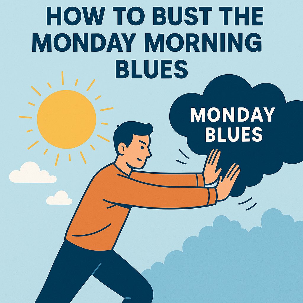 creswelllyn's tweet image. Monday blues? Try this:
☕ Start with something you enjoy
🎯 Set one clear goal
🧹 Tidy your to-do list
💬 Chat with someone positive
🎉 Celebrate small wins
You don’t have to love Mondays, but you can own them. #MondayMotivation #MindsetMatters