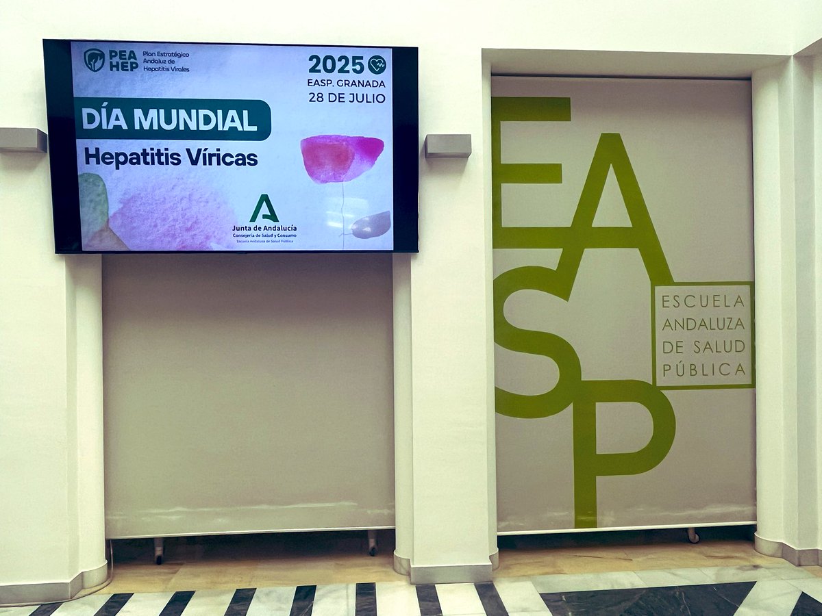 Celebramos el #WorldHepatitisDay hoy con <a href="/saludand/">Consejería de Salud y Consumo</a> en la <a href="/EASPsalud/">Escuela Andaluza SP</a> 
#10PEAHC en #Andalucía, una Comunidad con un ambicioso plan integral de Abordaje de las #Hepatitis para avanzar en los objetivos <a href="/WHO/">World Health Organization (WHO)</a> 
Sigue la Jornada aquí👉 easp.es/project/hepati…