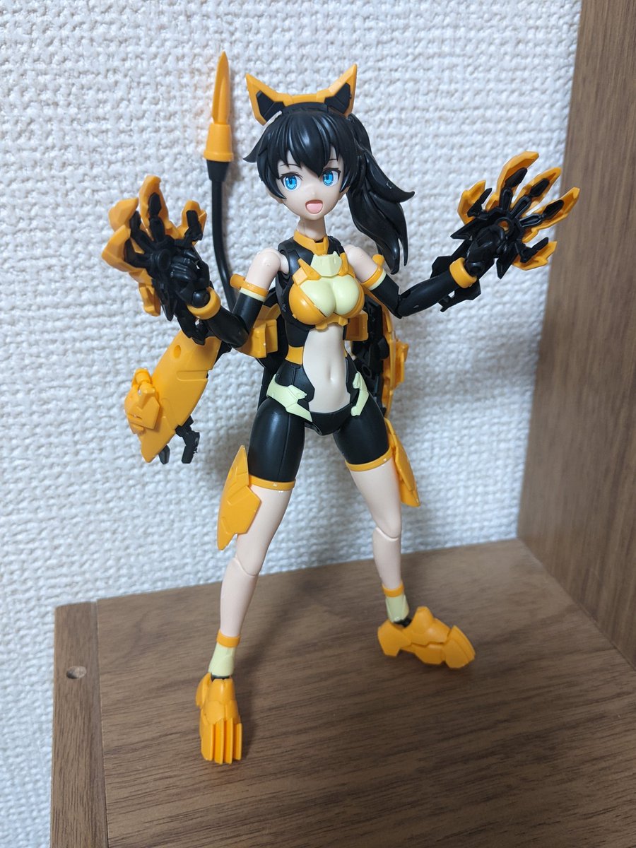 Rmajilow3's tweet image. 30MSでフリージアウェアさんを作ったよ。これはもう、ネッコ(⁠≧⁠▽⁠≦⁠) #30MS #30ML