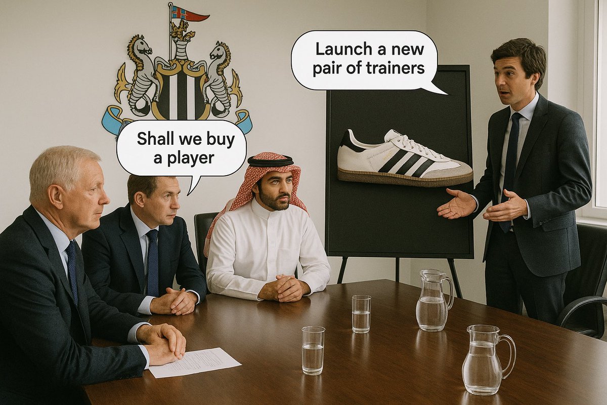 Our boardroom this weekend. 
#NUFC
